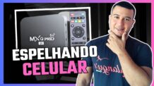 Como espelhar a tela do celular na tv box mxq pro 4k