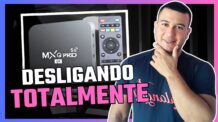 Como desligar totalmente a tv box mxq pro 4k