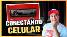 🔗Como Conectar o Celular no Media Receiver Pioneer Mvh-S218Bt Pelo Bluetooth📱🎶