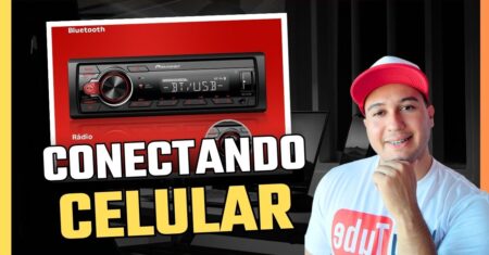 🔗Como Conectar o Celular no Media Receiver Pioneer Mvh-S218Bt Pelo Bluetooth📱🎶