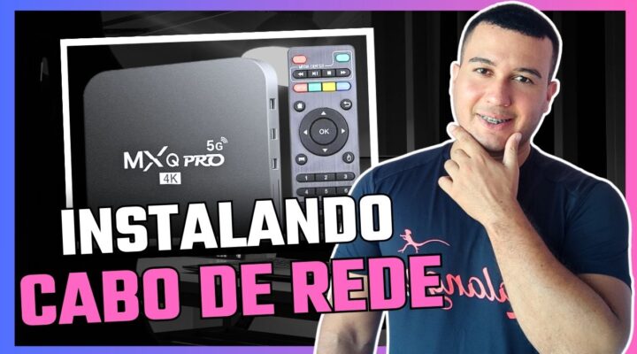 Como conectar cabo de rede na tv box mxq pro 4k