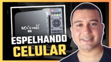 COMO ESPELHAR A TELA DO CELULAR EM QUALQUER TV BOX COM O ÁUDIO NA TV | 2024