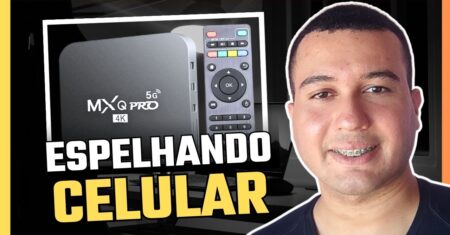 COMO ESPELHAR A TELA DO CELULAR EM QUALQUER TV BOX COM O ÁUDIO NA TV | 2024