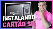 Como colocar cartão de memória sd na tv box mxq pro 4k