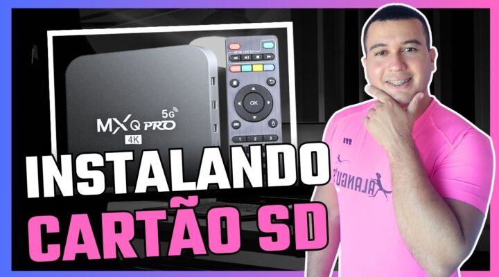 Como colocar cartão de memória sd na tv box mxq pro 4k