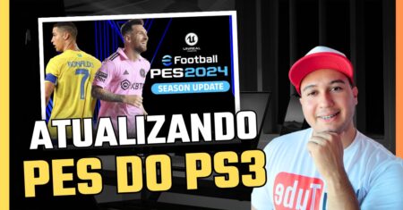 🎉🕹️ Atualizando o PES 2018 no PS3 com Style! 🕹️🎉