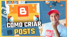 Como Criar Postagens no Blogger🌐✨ Aula 03