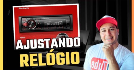 🕰️Como Ajustar o Relógio do Media Receiver Pioneer Mvh-S218Bt🎶
