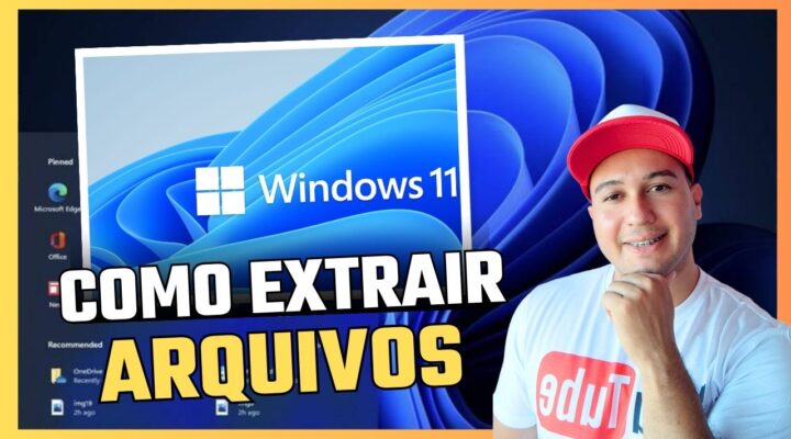 Como Extrair Arquivos Compactados no Windows 11📁✨