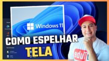 Como transmitir a tela do windows 11🌍✨