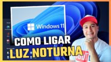 Como Ativar Luz Noturna no Windows 11🌌✨