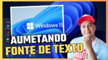 Como Aumentar o Tamanho da Letra no Windows 11👀✨