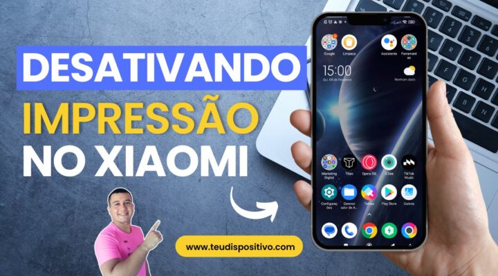 Como desativar o serviço de impressão no Celular Xiaomi🖨️