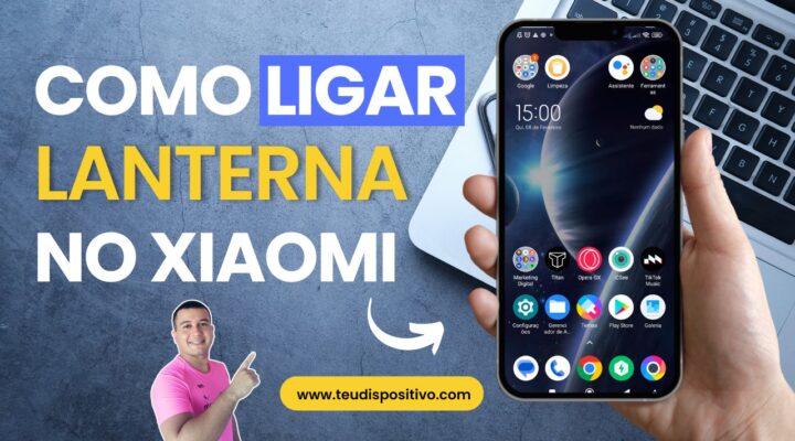 Como ligar a lanterna no Celular da Xiaomi pelo botão power💡✨