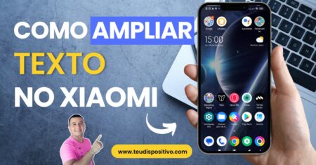 Como aumentar o tamanho do texto no Celular Xiaomi📱💡