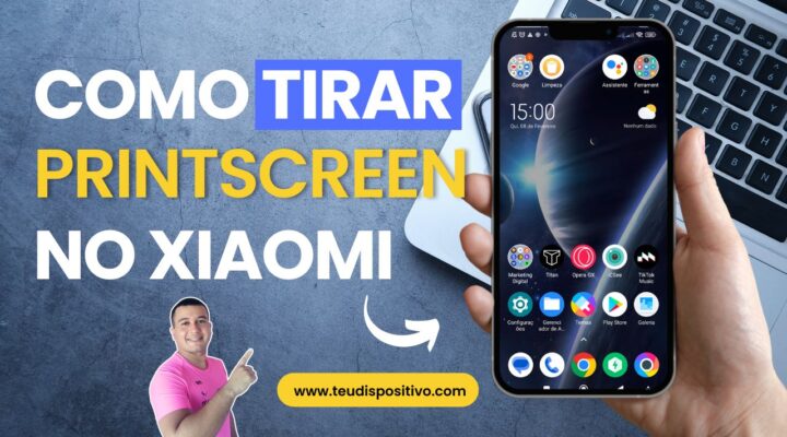 Como tirar PrintScreen pelas teclas de volume no Celular Xiaomi📸✨