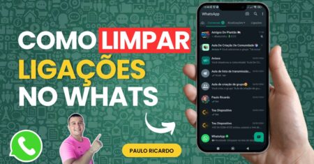 Como limpar o registro de ligações no WhatsApp📱