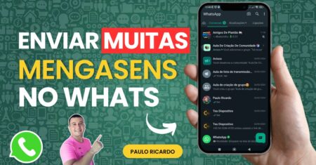 Como enviar uma mensagem para várias pessoas ao mesmo tempo no WhatsApp📱