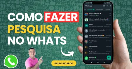 Como pesquisar uma conversa no grupo do WhatsApp📱