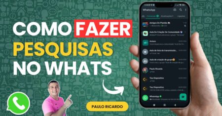 Como pesquisar por mídia, docs e links no grupo do WhatsApp📱