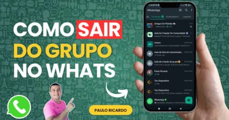 Como sair de um grupo no WhatsApp📱