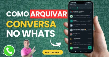 Como arquivar conversa no WhatsApp📱