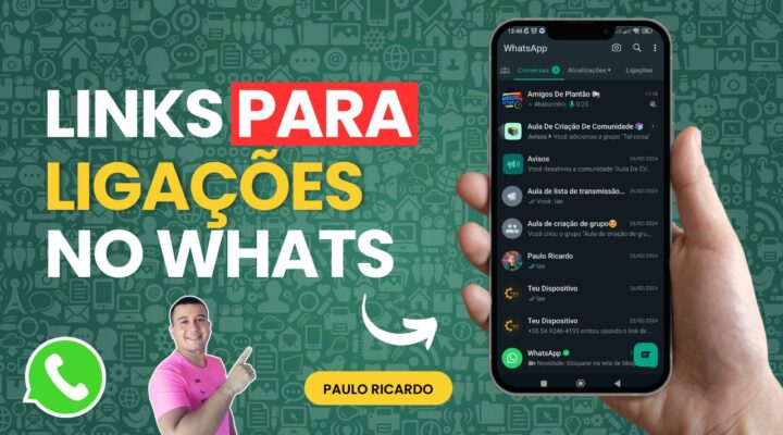 Como criar um link de ligação no WhatsApp📱