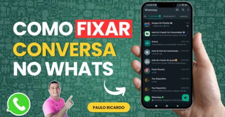 Como fixar conversa no WhatsApp📱