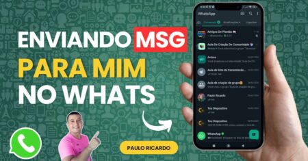 Como enviar mensagens para você mesmo no WhatsApp📱