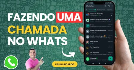 Como fazer uma chamada de vídeo no grupo do WhatsApp📱
