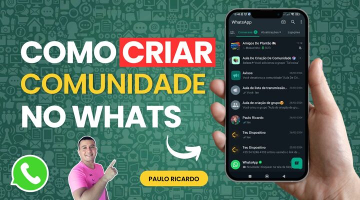 Como criar uma comunidade no WhatsApp📱