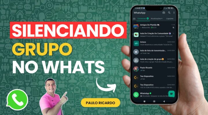 Como silenciar um grupo no WhatsApp📱