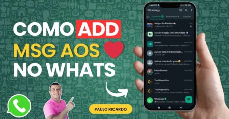 Como adicionar uma mensagem aos favoritos no WhatsApp📱
