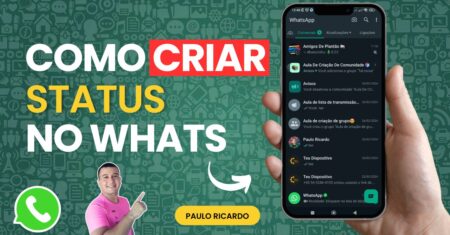 Como fazer uma postagem no status do WhatsApp📱