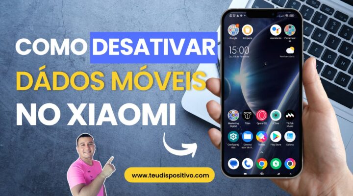 📱Como desativar os dados móveis na tela de bloqueio do Celular Xiaomi📶