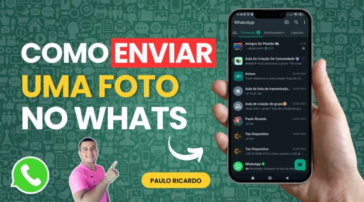 Como enviar uma foto ou imagem no WhatsApp📱