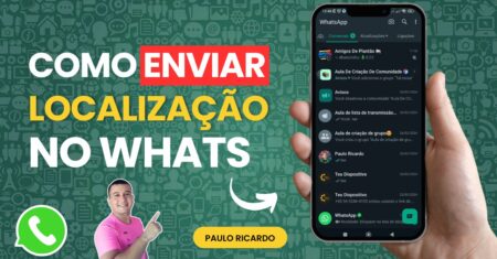 Como enviar a localização no WhatsApp📱