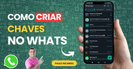 Como Criar Chaves de Acesso no WhatsApp! ✨🔑
