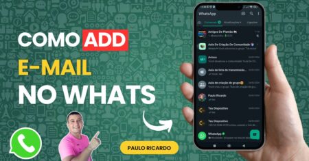 Adicione um E-mail no WhatsApp para Maior Segurança! 🔒📧
