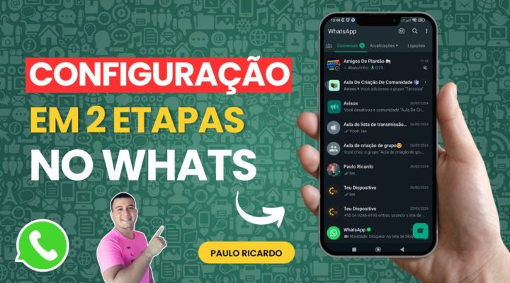 Ative a Confirmação em Duas Etapas no WhatsApp! ✨🔒