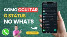 Como Ocultar Seu Status Online no WhatsApp!🔒📱