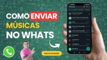 Como enviar um audio ou musica no WhatsApp📱