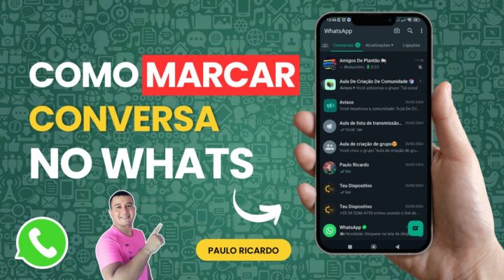 Como marcar conversa como não lida no WhatsApp📱