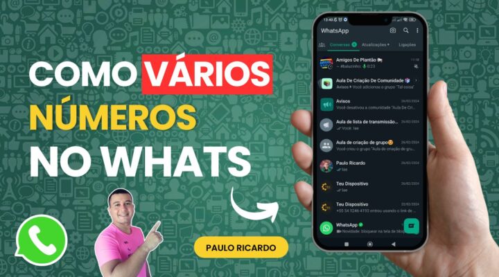 Como Adicionar Vários Números no Mesmo WhatsApp! 🚀