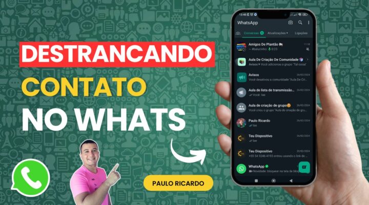 Como destrancar um grupo no WhatsApp📱