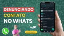 Como denunciar contato no WhatsApp📱