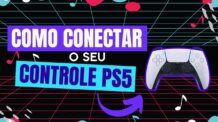 Como conectar controle de PS5 no Playstation 5