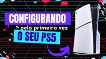 Como configurar o ps5 após ligar ele pela primeira vez