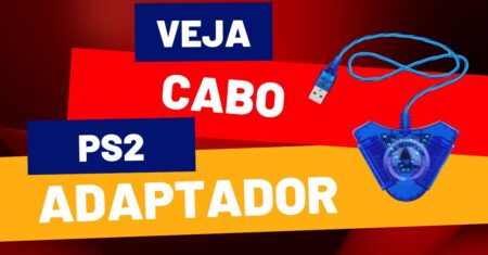 PS2 – ADAPTADOR DE CONTROLE DE PS2 PARA USB