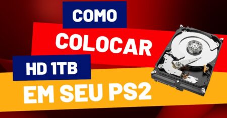 Coloquei um HD de 1 Tera no PS2